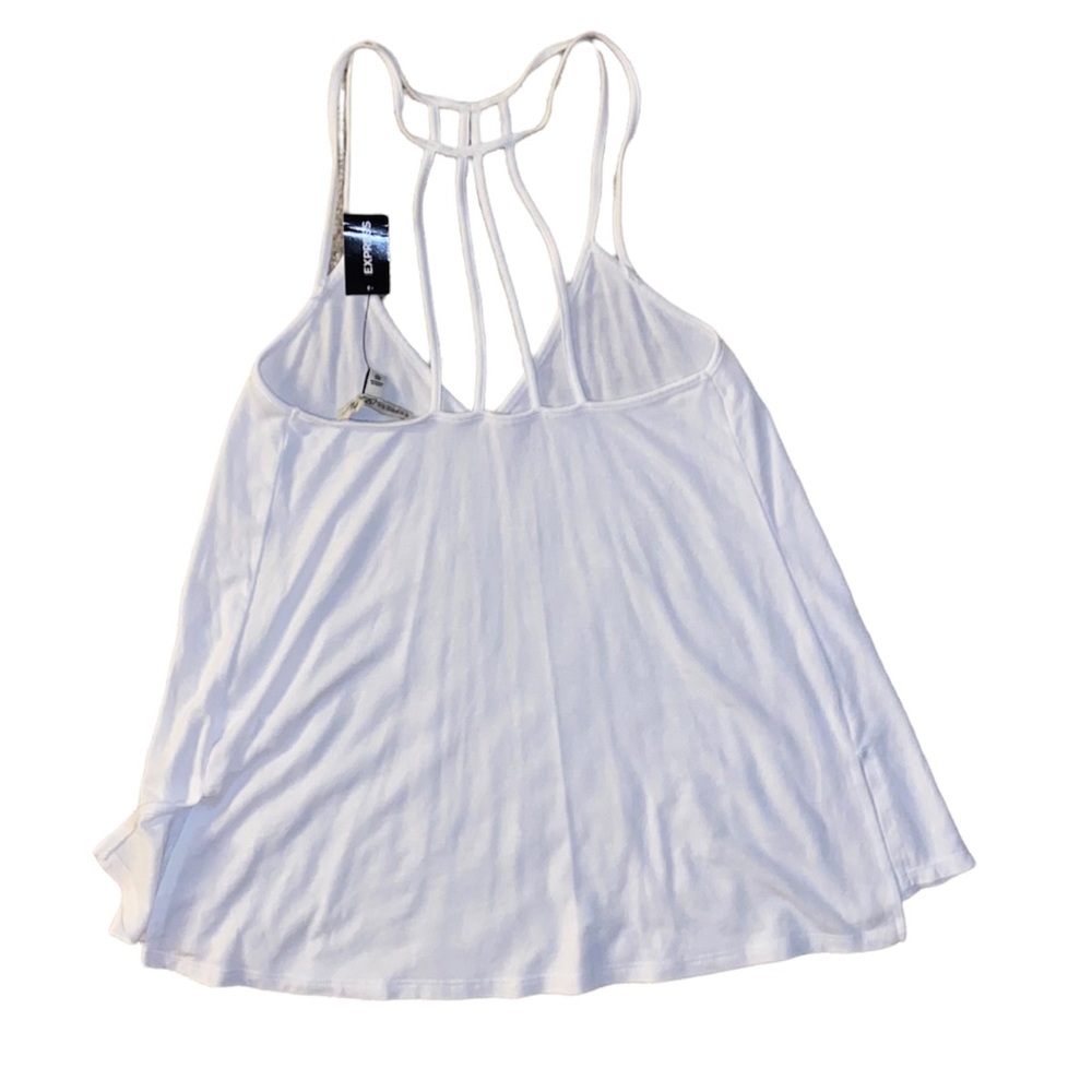 White summer top from Express. XS